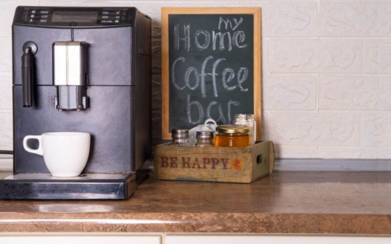 DIY coffee bar at home